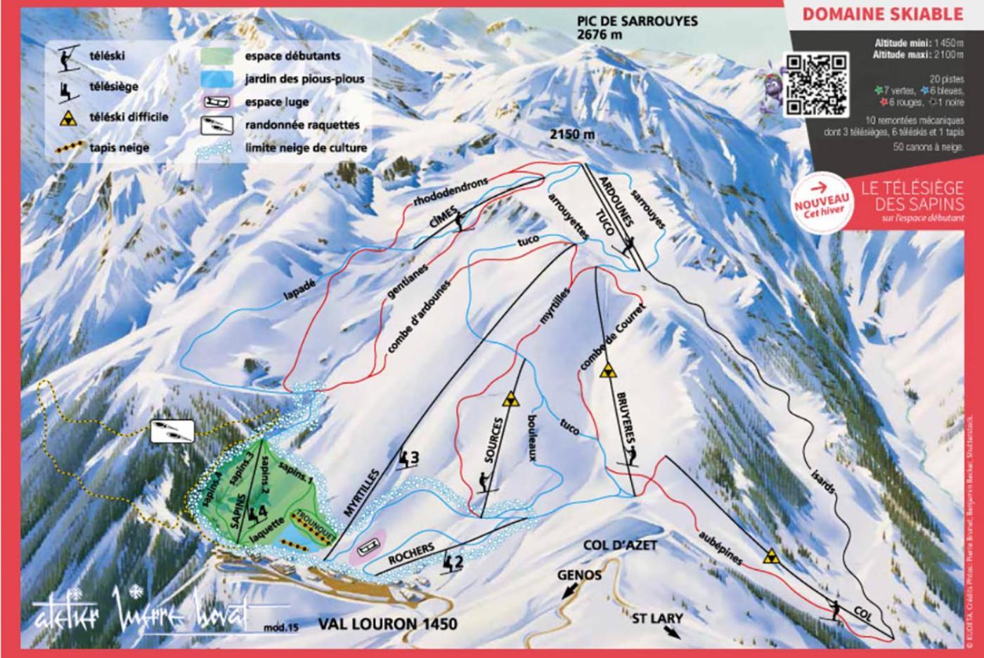 Belle Sayette - A 200M Des Pistes - Pour 8 Personnes Apartment Genos ภายนอก รูปภาพ